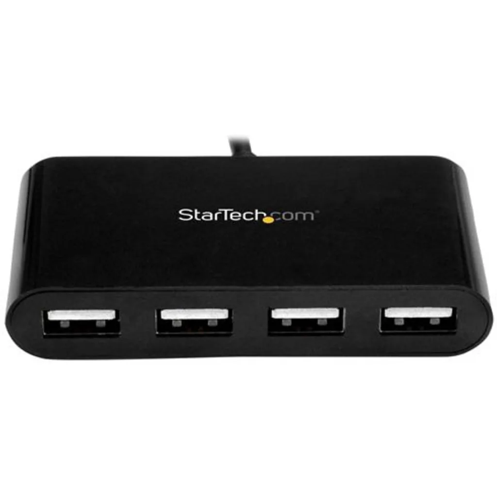 Imagen 2 de HUB StarTech Conector USB-C a 4 Port USB A 2.0 color Negro