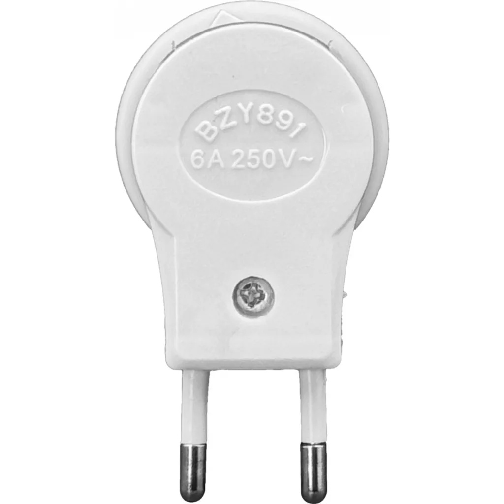 Imagen 1 de Soquete E27 enchufe nacional macho con interruptor req-Ampolleta