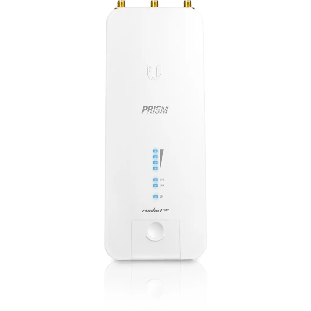 Imagen 3 de Access Point UBIQUITI-R2AC Rocket AC 2.4GHz Airmax Airprism, Interior/Exterior
