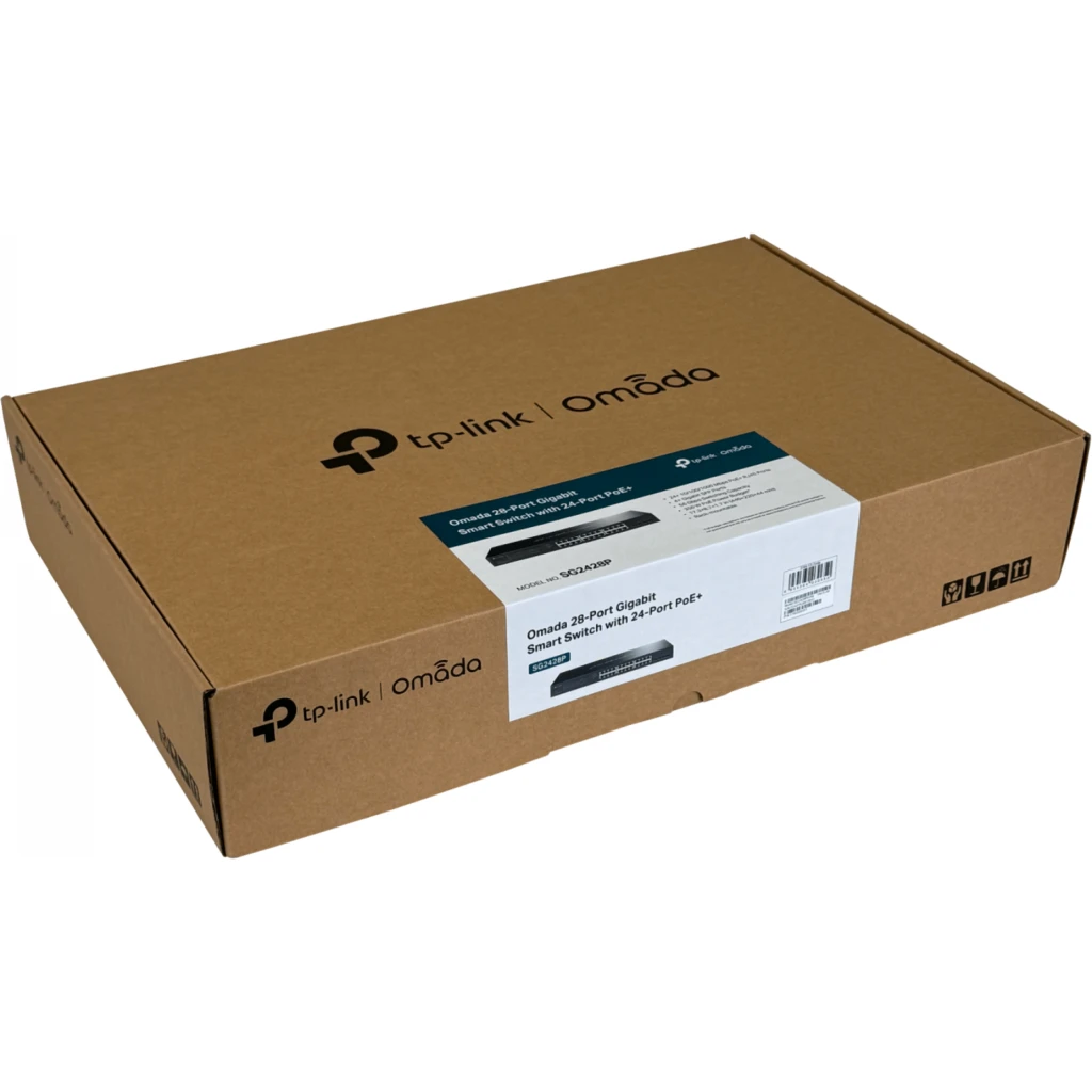 Imagen 2 de Switch TP-link TL-SG2428P JetStream 24 Puertos Gigabit (PoE+) 4x SFP Montaj Rack