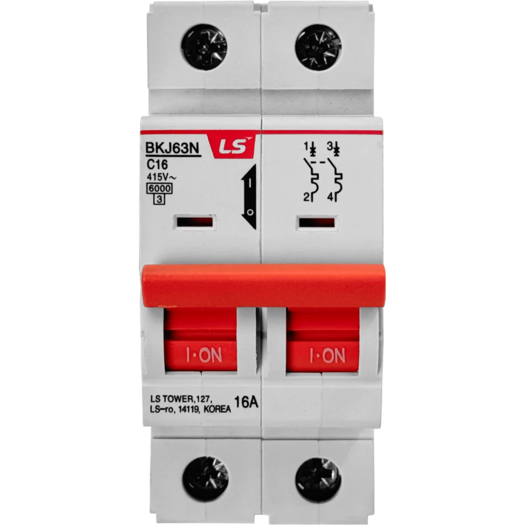 Imagen 3 de Bipolar 2x16A 6kA 230/400V Interruptor Automatico Curva C16