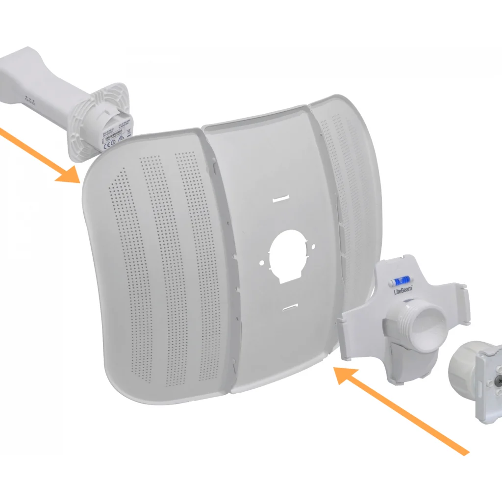 Imagen 1 de UBIQUITI LiteBeam-M5 23dbi 25dBm inc-PoE25V-5W 1-100 PoE-Especial