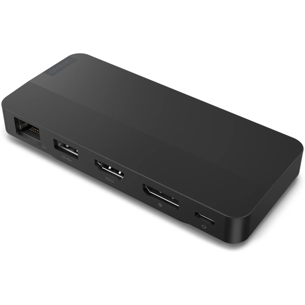 Docking Station  Lenovo Travel Dock, USB-C a Dual USB-C USB-A HDMI LAN 