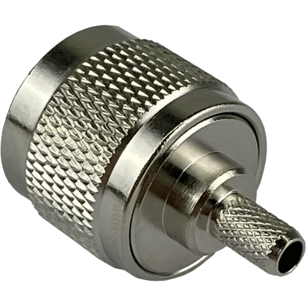 Imagen 3 de N-Macho LMR195 RG58 Conector Crimpeable Serie-195