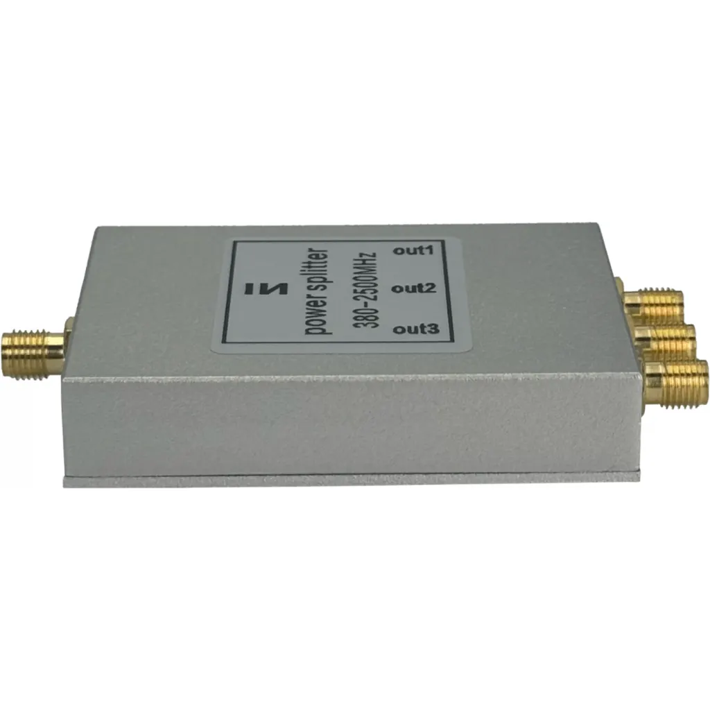 Imagen 2 de 1x3 380-2500MHz 0,4GHz-2,5Ghz Divisor de Potencia RF 1-.SMA-H 3-.SMA-H
