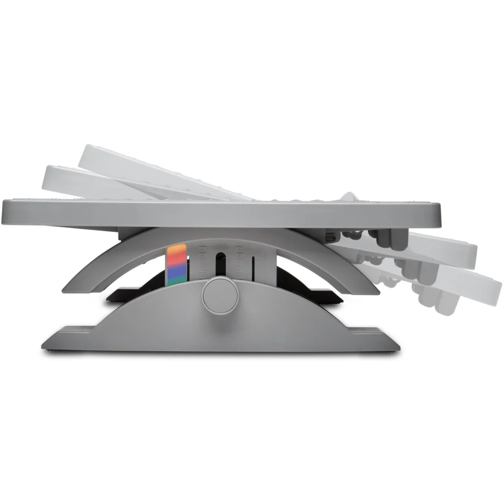 Imagen 8 de Apoya Pies Kensington SoleMate Pro, Ergonómico Ajustable Color Gris