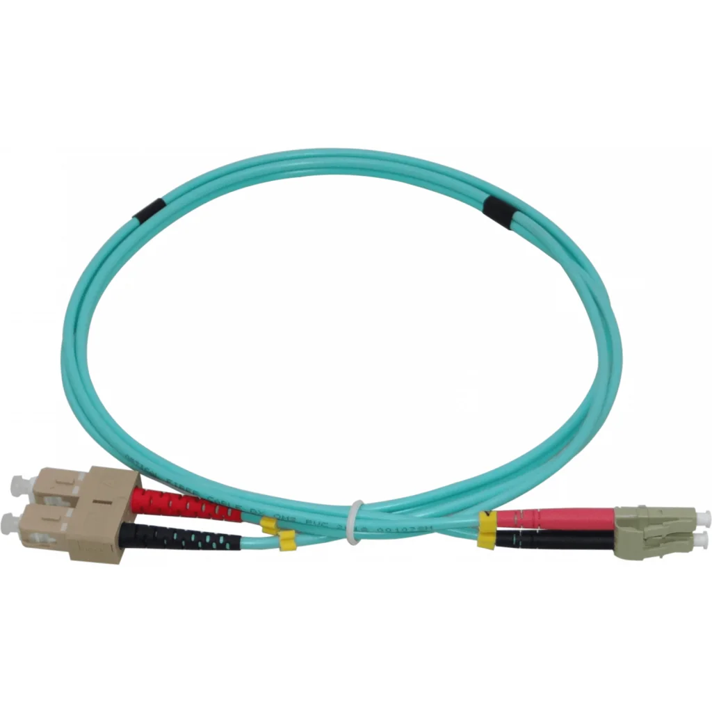 1MT LC-SC OM3 MULTIMODO MM DUPLEX JUMPER FIBRA 50/125UM 3.0MM LSZH