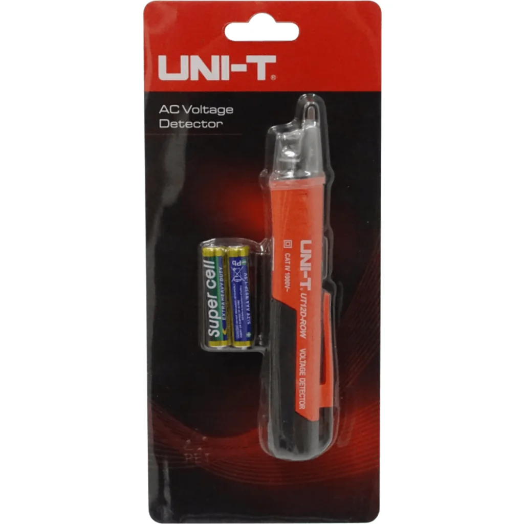 Imagen 4 de UNI-T Sonido Detector 90-1000VAC sin-Contacto inc-2xAAA Detecta Voltag