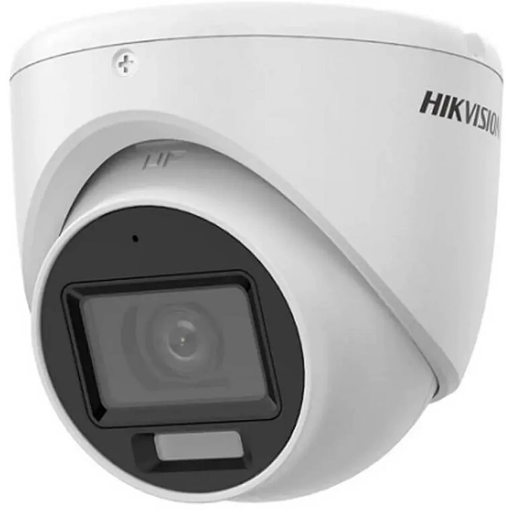 Imagen 4 de Cámara Domo Hikvision Hybrid Light Turret 2MP 1080p Dual IR 20mt IP67 f2.8mm Met