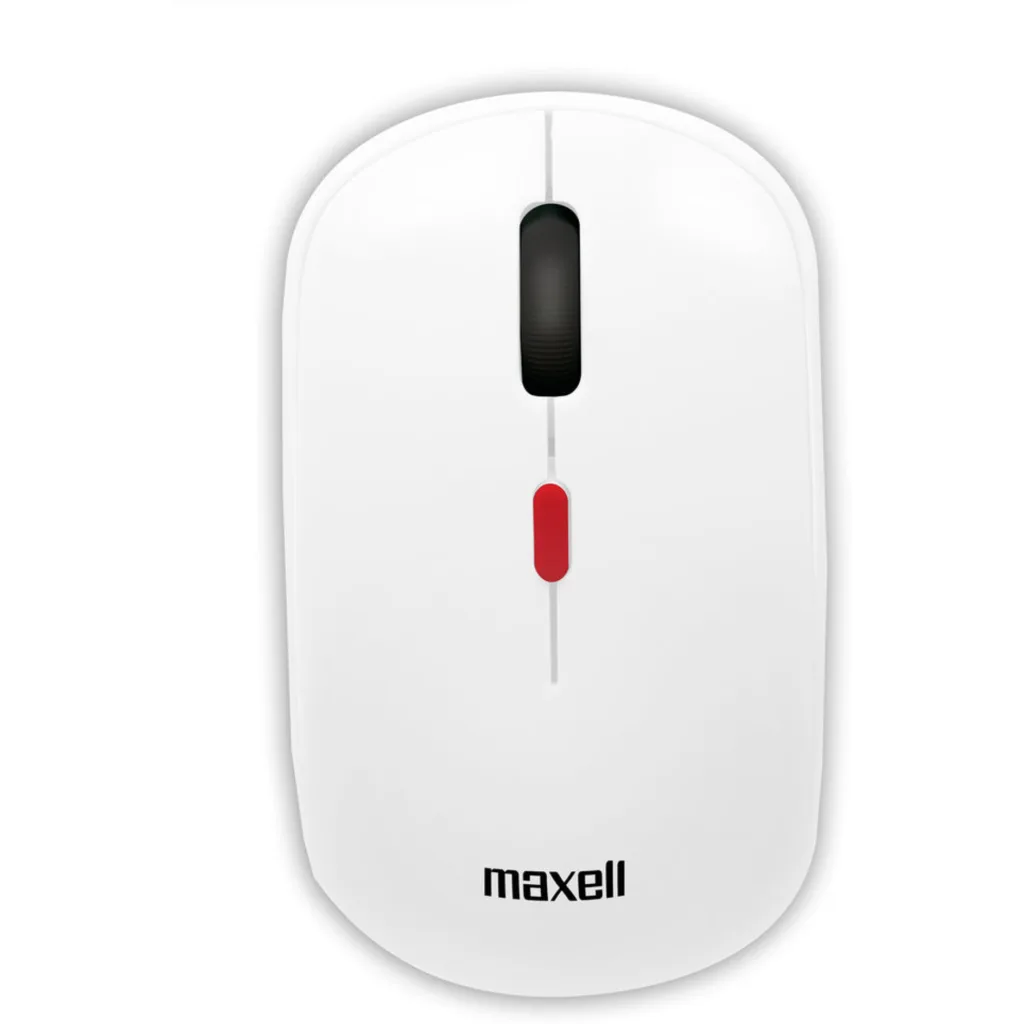 Imagen 1 de Mouse inalambrico Maxell MOWL-100 WHITE