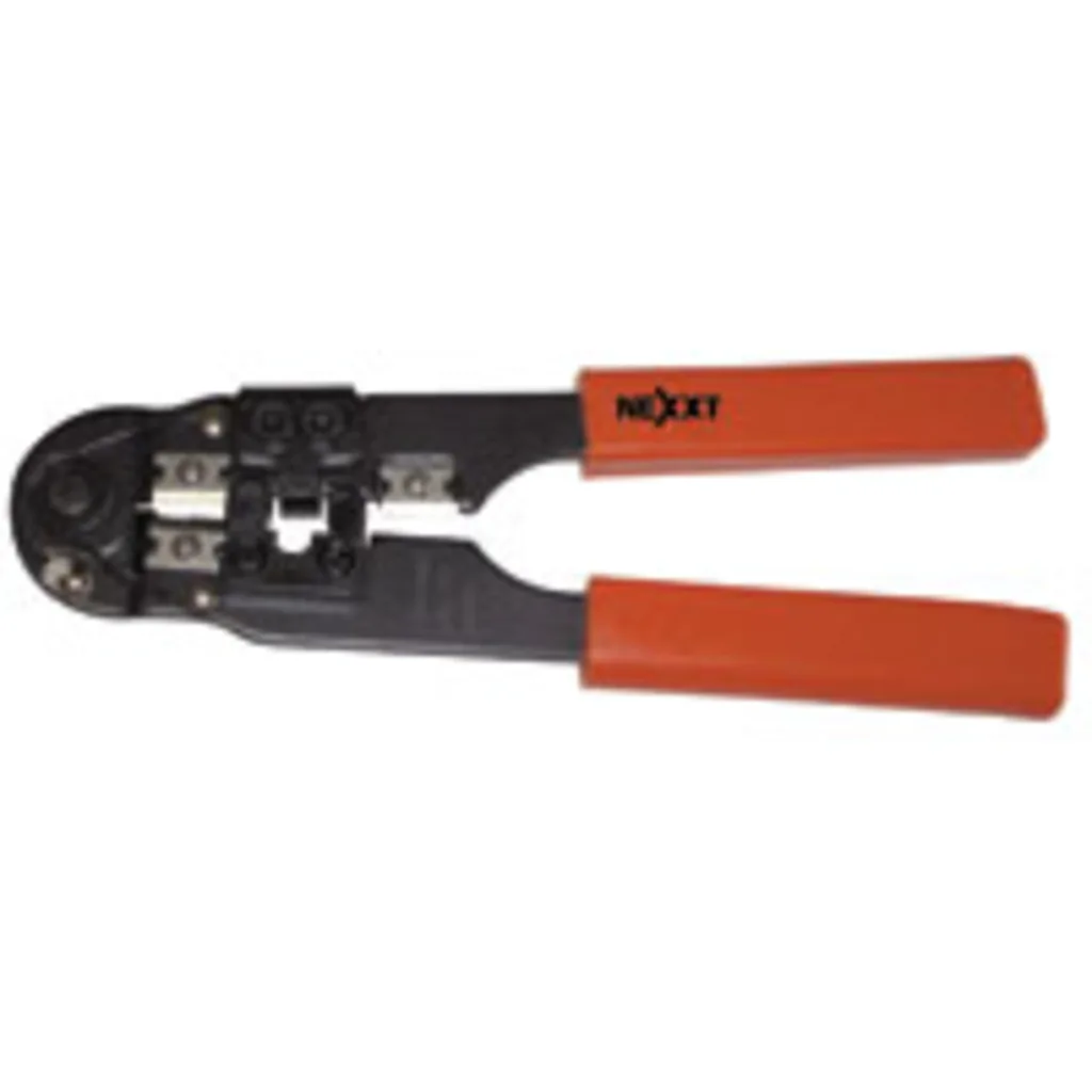 Crimpeadora Nexxt Pinza RJ45 Desforrador CortadorTenaza Metálica con Prensa RJ45