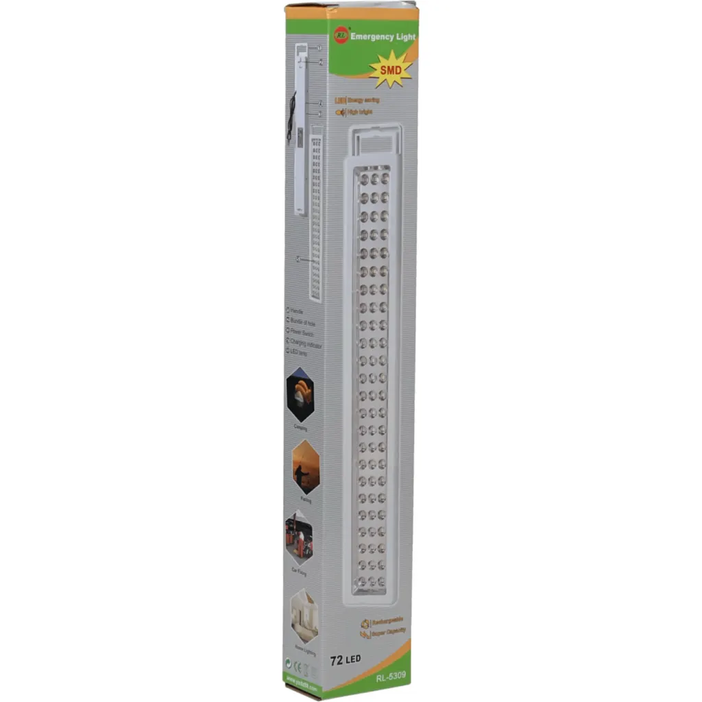 Imagen 3 de 72-LED Lampara Emergencia Bateria Interna 220V