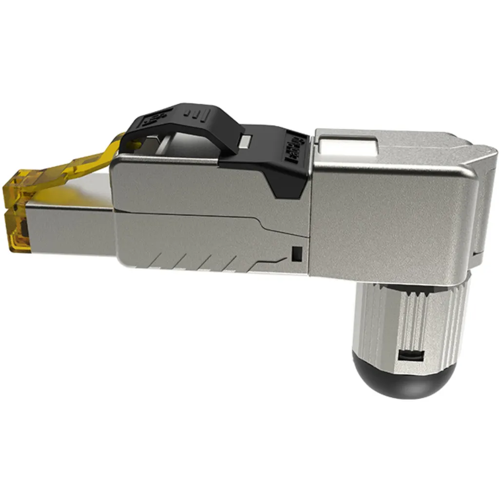 Imagen 2 de Nexxt Solutions Infrastructure - Modular Plug Termination Link - Cat6A - Packaged Quantity: 1 - 90 grados