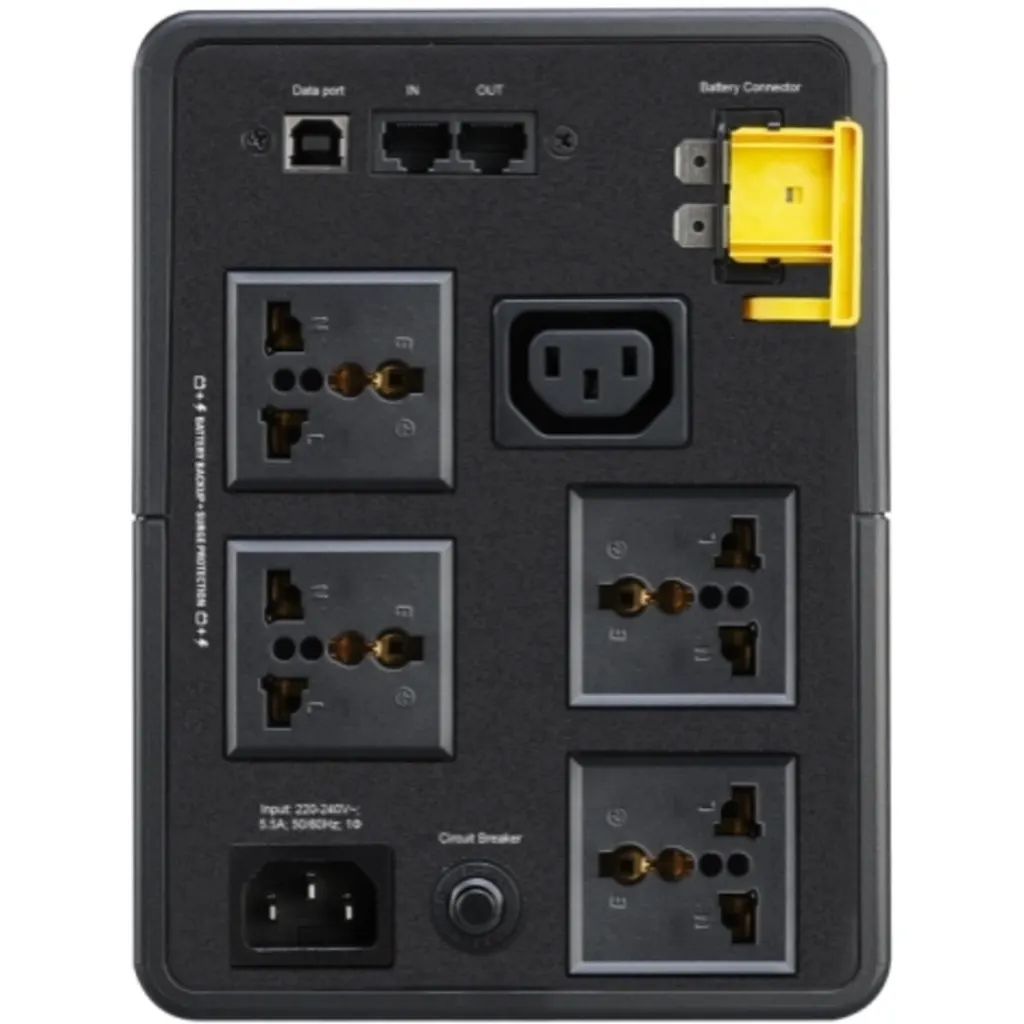 Imagen 3 de UPS APC Back-UPS 1200VA 230V AVR Universal Sockets