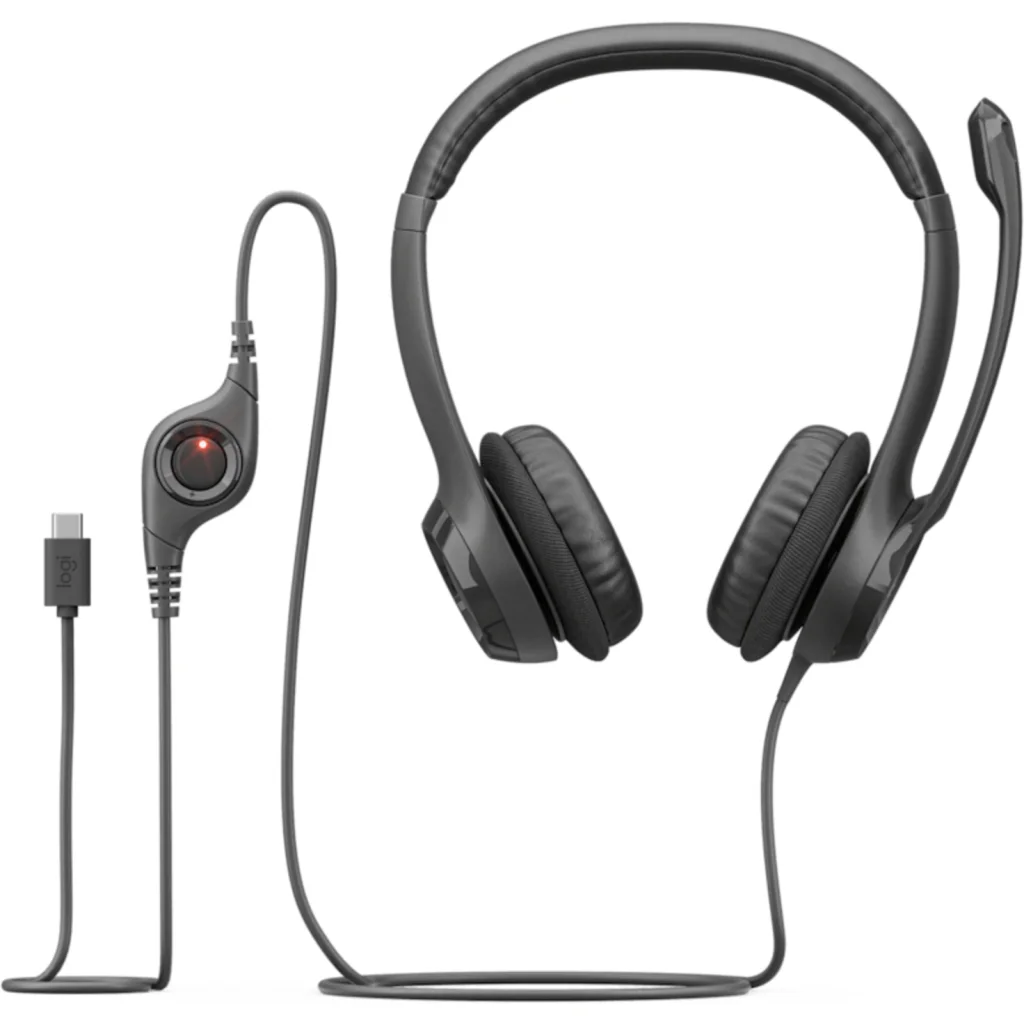 Imagen 4 de Audífonos Logitech H390 USB-C Conectividad Alámbrica con Micrófono Negro