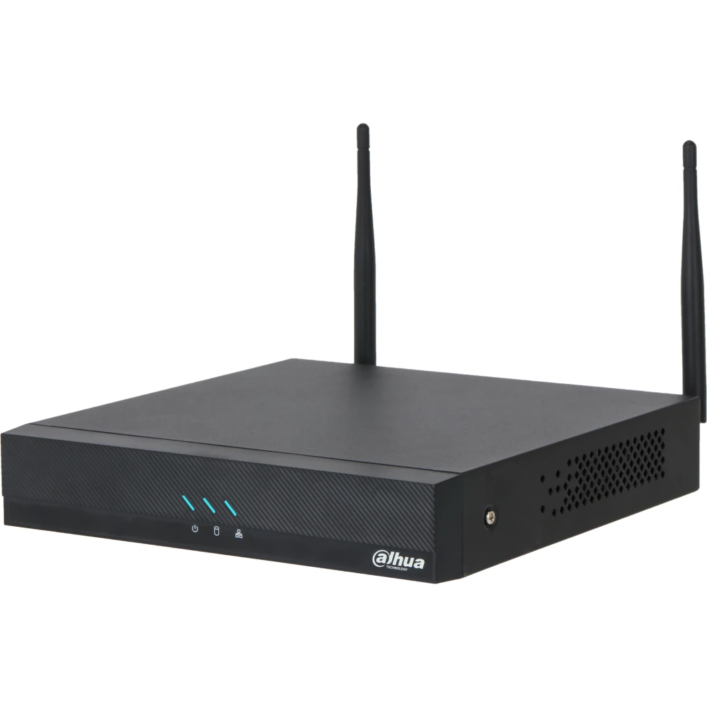 DHI-NVR2104HC-W. NVR Wi-fi 4 Canales Dahua IA SMD 1xHDD Hasta 20Tb Hasta 16MP 12v