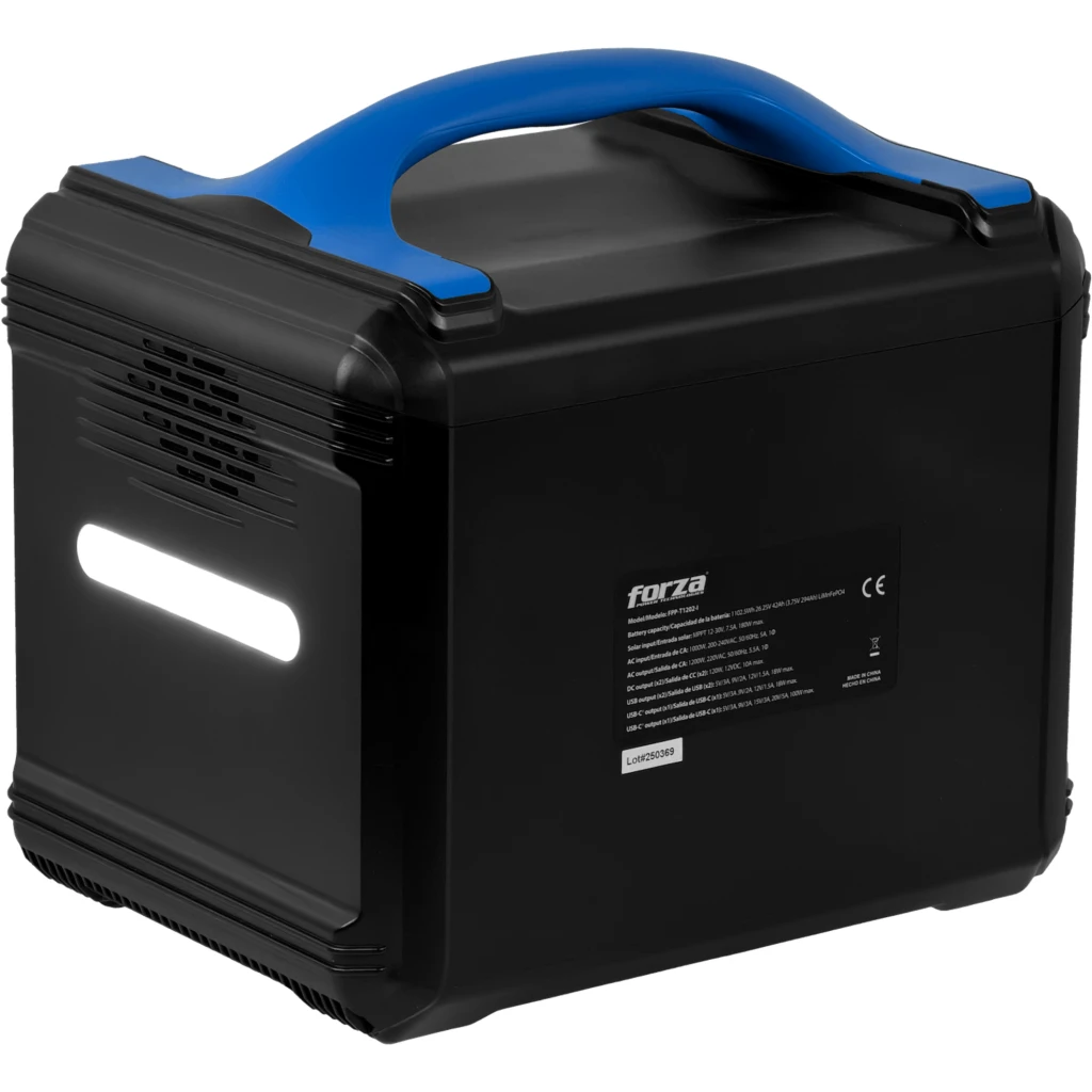 Imagen 6 de FORZA 1200W Bateria Litio-LMFP 1102Wh Portatil inversor OndaPura MPPT