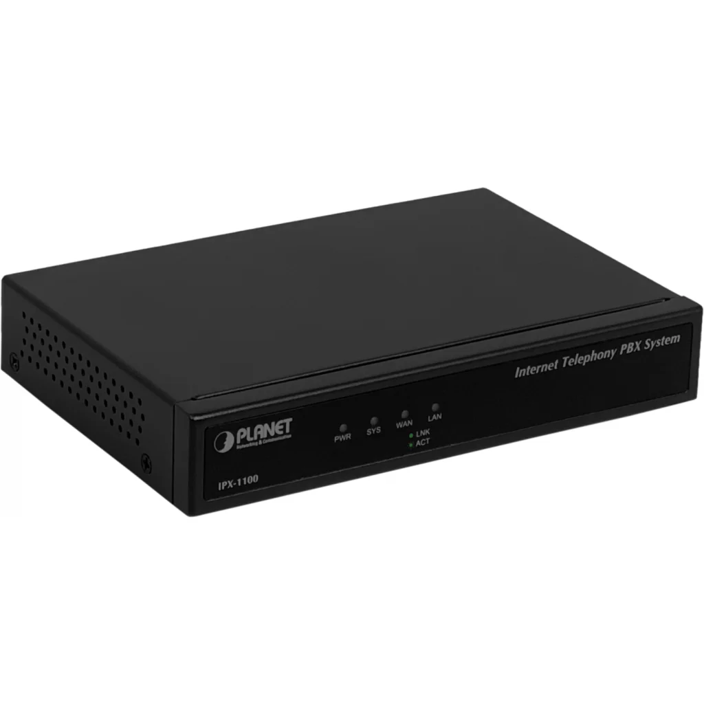 Imagen 3 de PLANET 100-SIP 2-IPX LAN WAN Console USB PBX Central Telefonica IP Fax