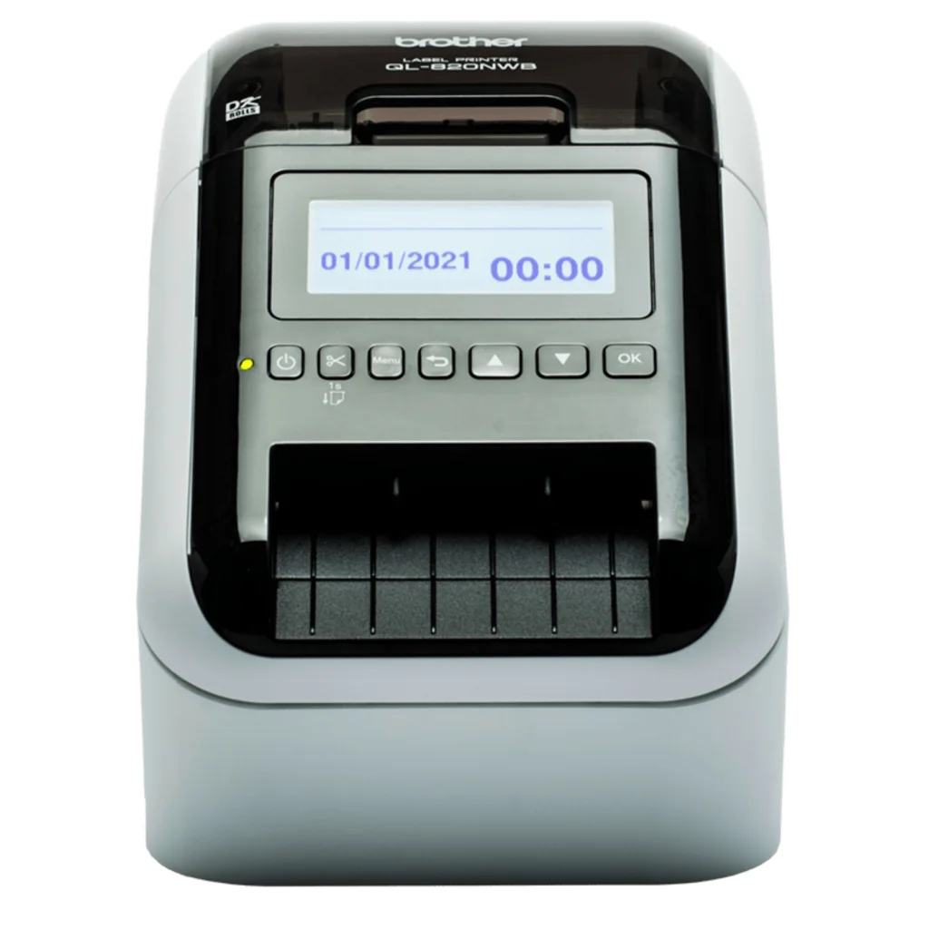 Impresora de Etiquetas Brother QL-820NWB Térmica Directa Color WiFi LAN BT USB