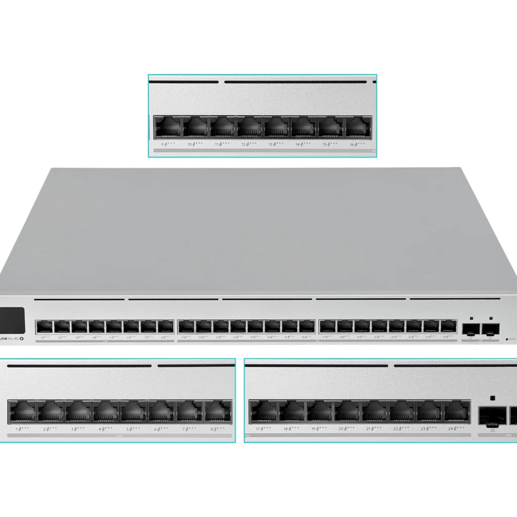 Imagen 5 de Switch Ubiquiti Pro XG UniFi  24 PoE 720W