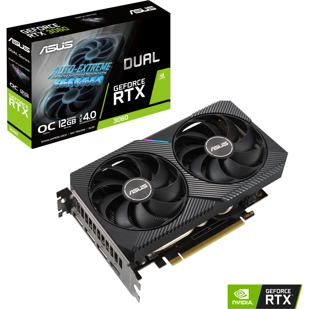 Imagen 15 de Tarjeta de Video Asus Dual GF-RTX3060-O12G-V2 12GB GDDR6 PCIe4.0 3*DP HDMI ATX