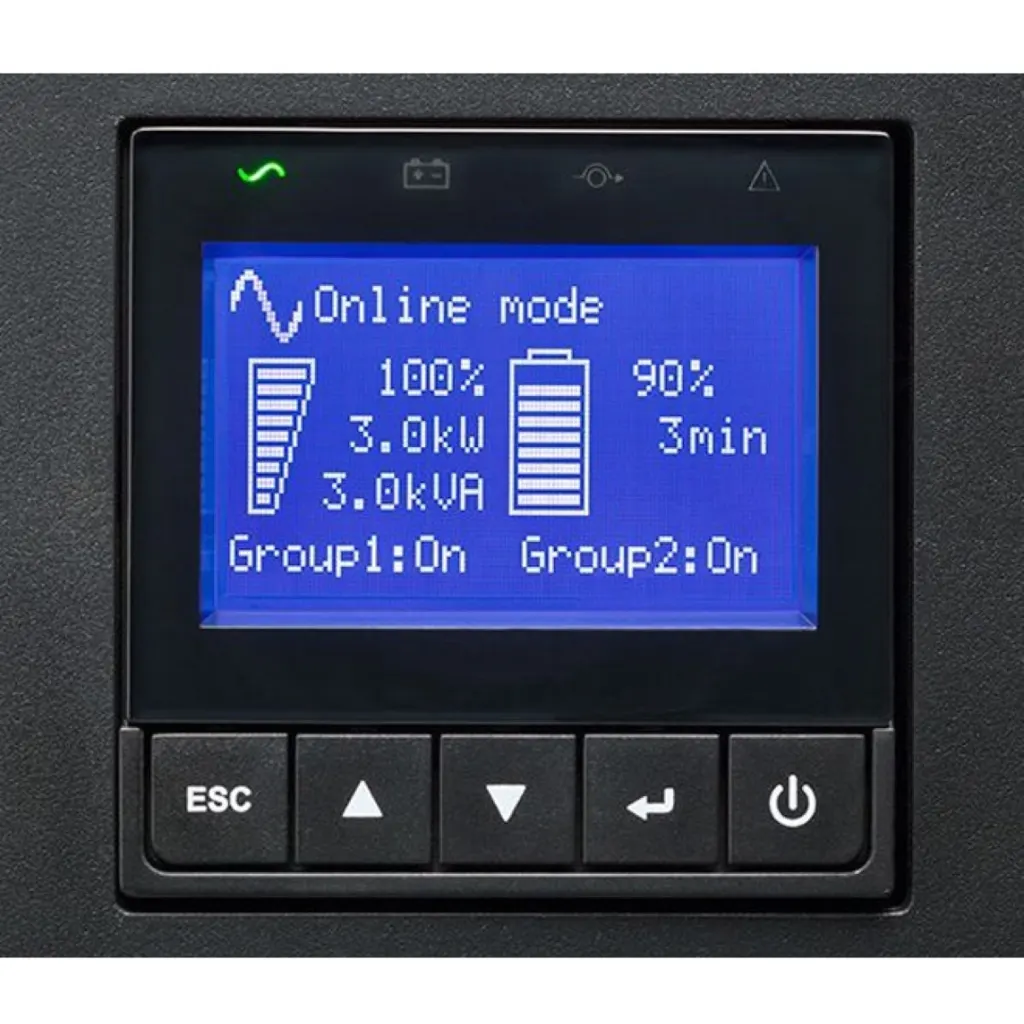 Imagen 2 de UPS Eaton 9PX 1000i RT2U, 1000VA 1000W Ent: C14 Sal: (8) C13 Rack/Torre 2U