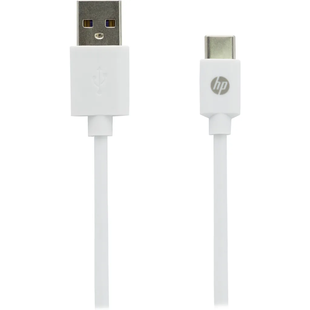 Imagen 2 de Cable USB-A a USB-C v2.0 M/M 1mt Color blanco - HP DHC-TC100-1M