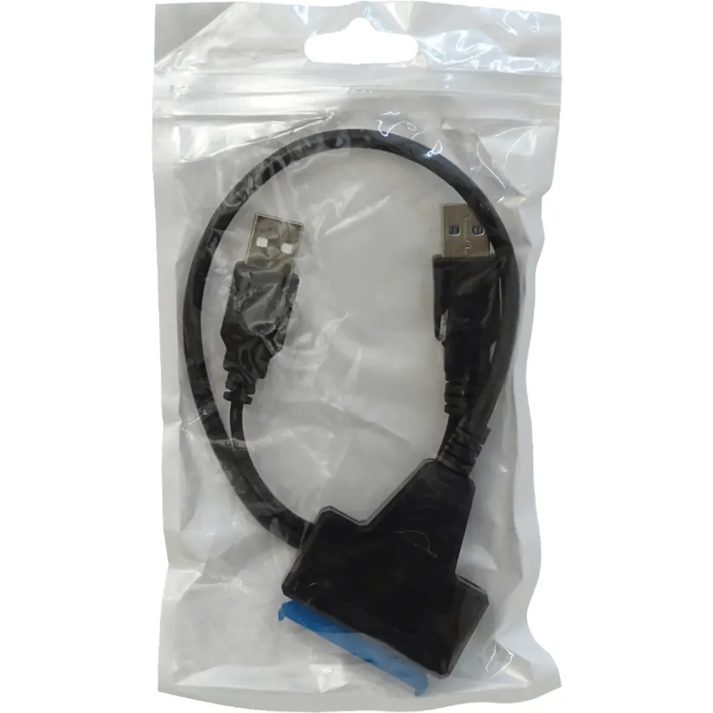 Imagen 2 de Adaptador SATA 1-USB3.0 DiscoDuro Externo 2,5/3,5 req-12 USB2.0