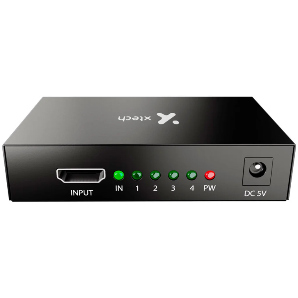 Imagen 3 de Xtech - HDMI Splitter - 1 Input to 4 Output XHA-420