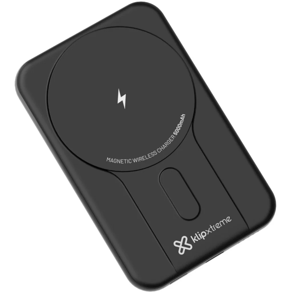 Imagen 1 de Klip Xtreme - Power bank - 24 pin USB-C - Lithium polymer - Para Smartphones - Wireless Charging