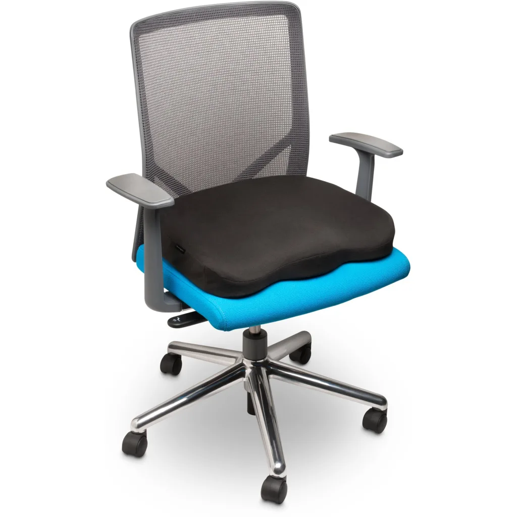 Imagen 4 de Cojin De Asiento Ergonómico Kensington Memory Foam 2.0 Negro K55805WW 