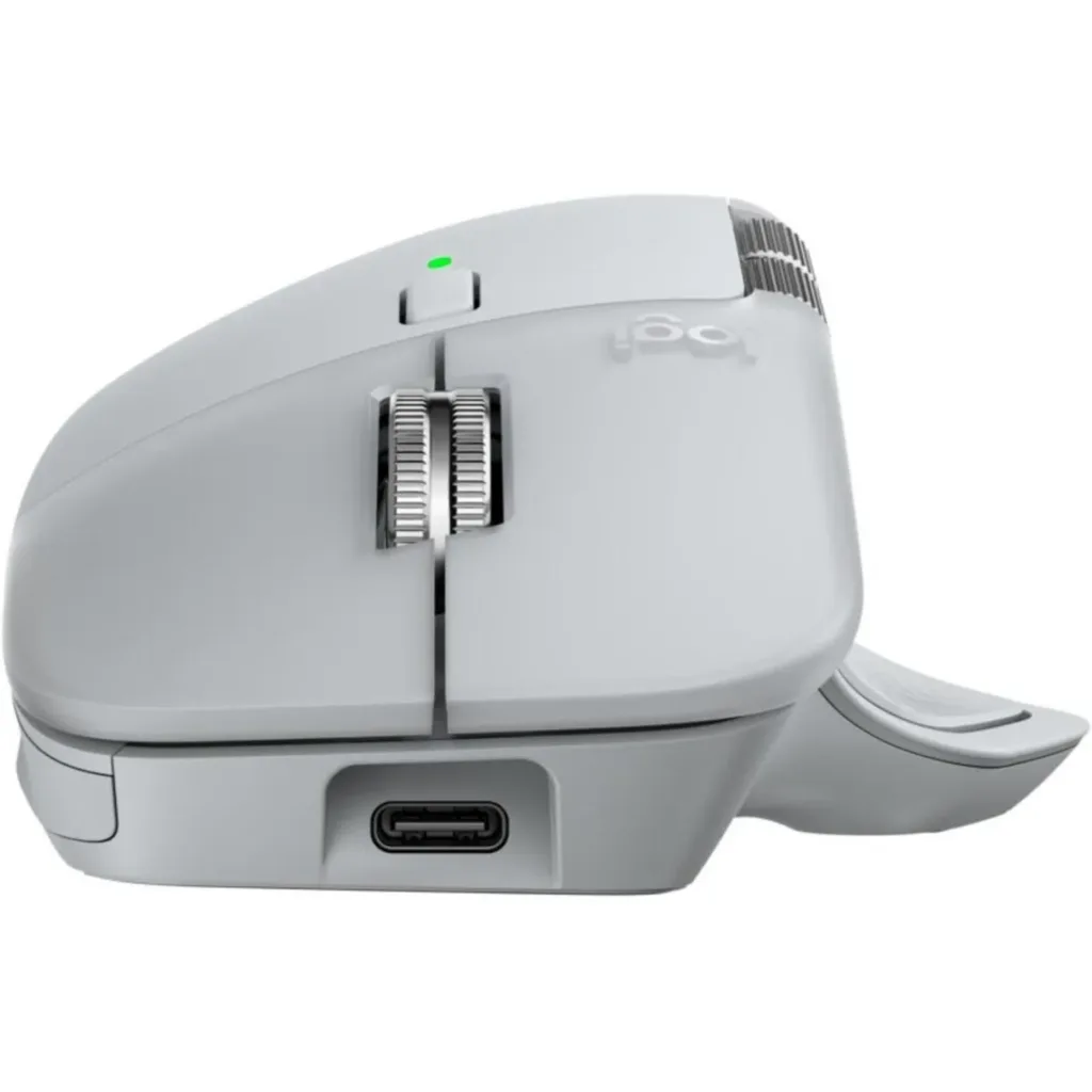 Imagen 4 de Mouse Inalámbrico Logitech MX Master 4 Inalámbrico 8000DPI 8 Botones BT Blanco