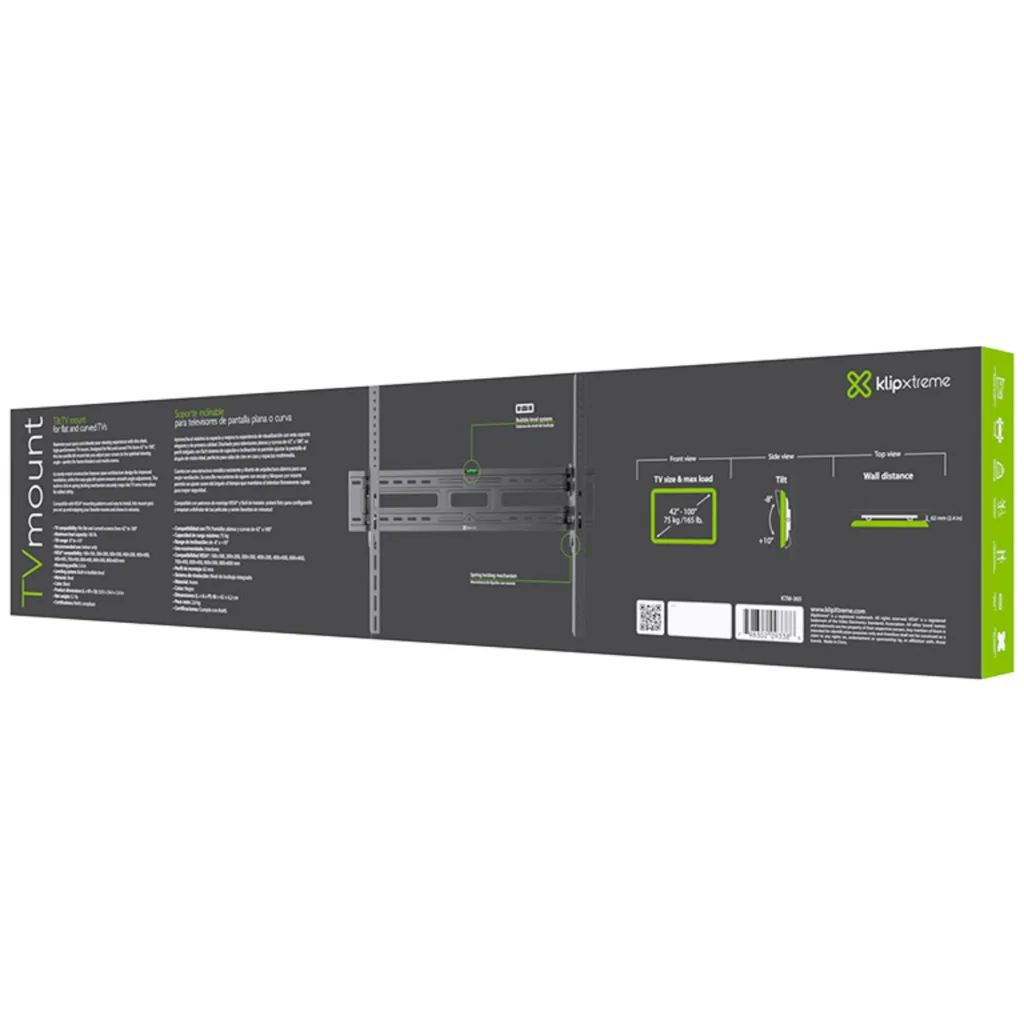 Imagen 11 de Klip Xtreme - TV Mount - Tilt - 42-100inch