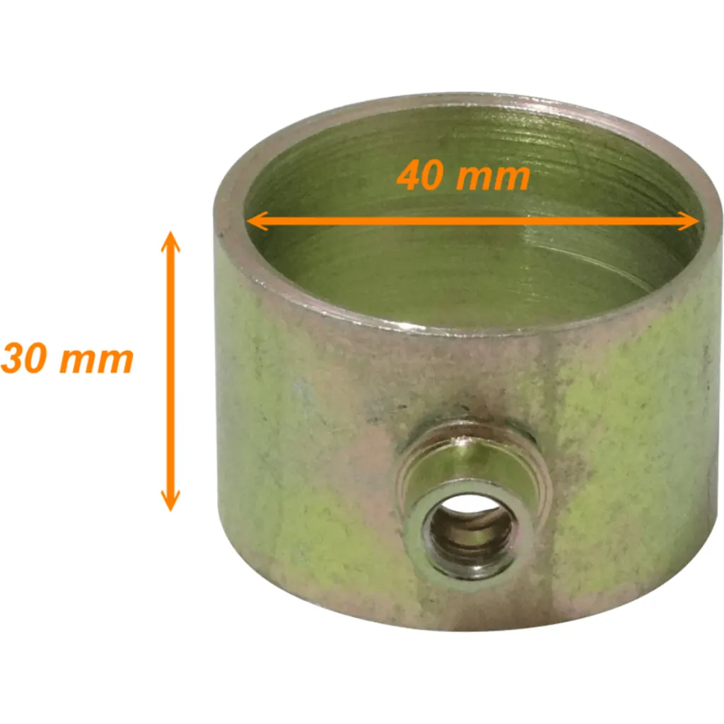 Imagen 1 de Base para tubo de 38mm req/MAST-PL Fijacion Mastil Telescopico