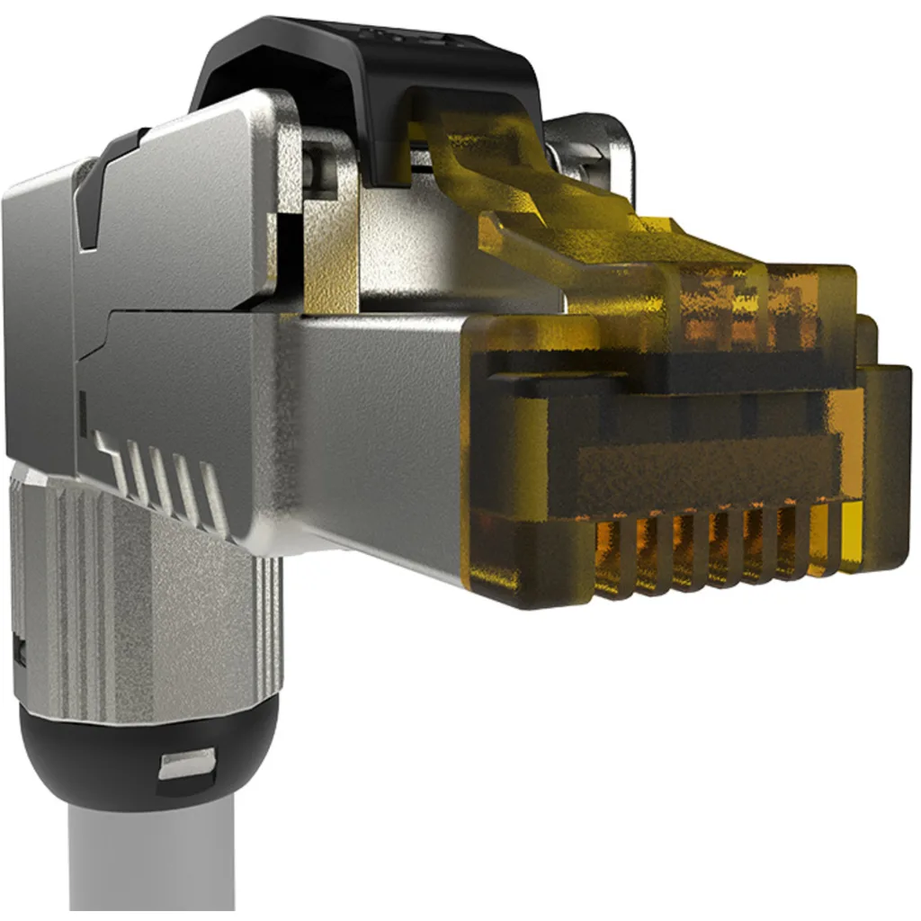 Imagen 9 de Nexxt Solutions Infrastructure - Modular Plug Termination Link - Cat6A - Packaged Quantity: 1 - 90 grados