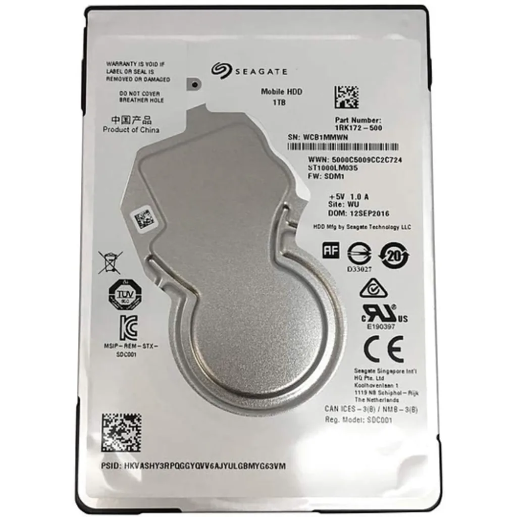 Disco Duro USADO 1 TB Interno Seagate HDD