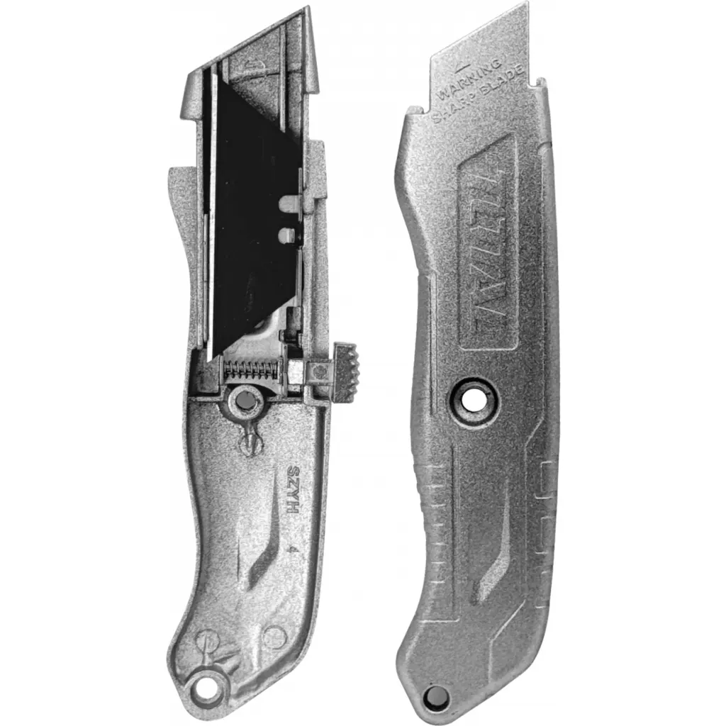 Imagen 2 de TOTAL Cuchillo Aluminio cartonero 61x19mm THT511615