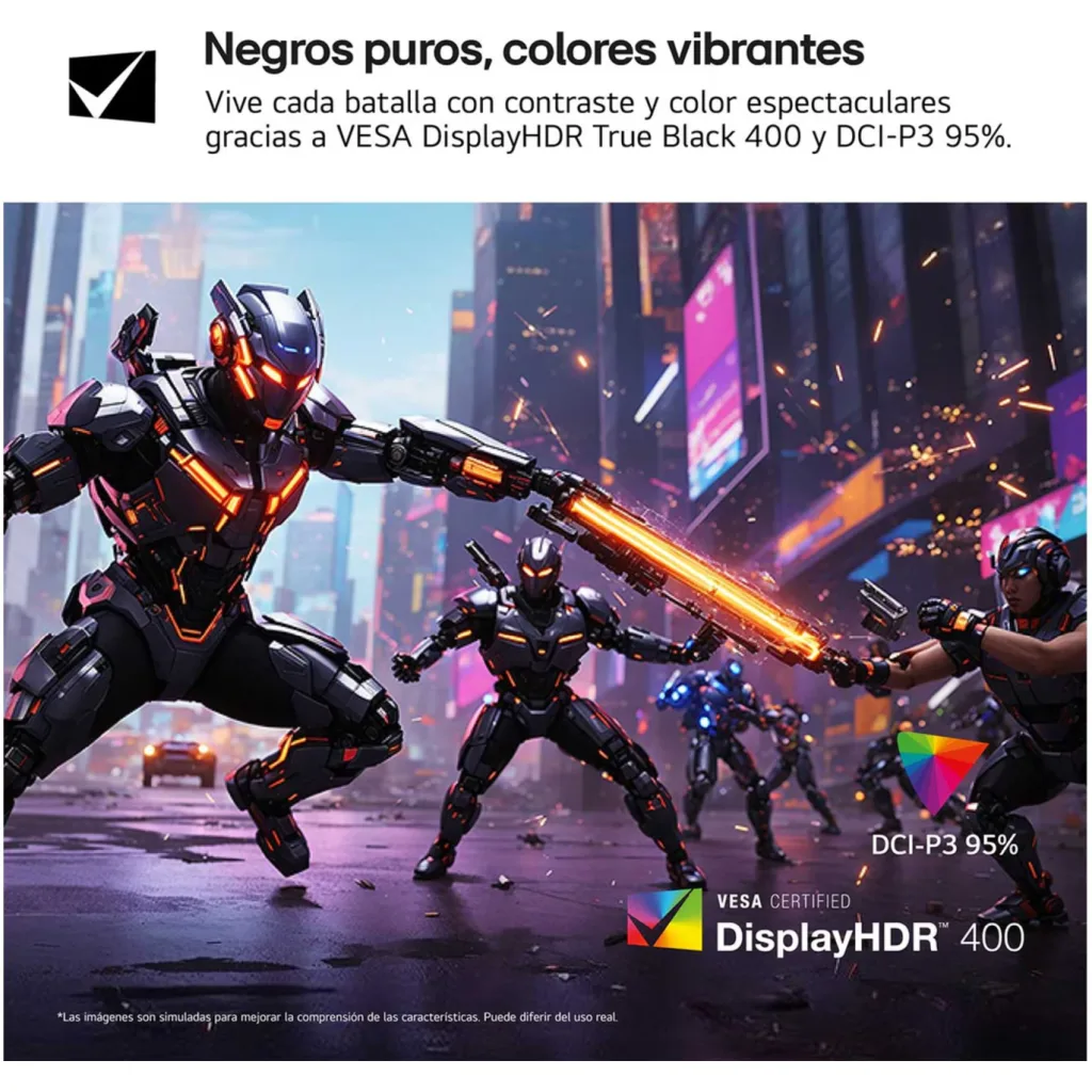 Imagen 4 de Monitror Gamer LG UltraGear 27G610A-B 27"IPS QHD 2560*1440  HDMI DP 200Hz 1msGTG