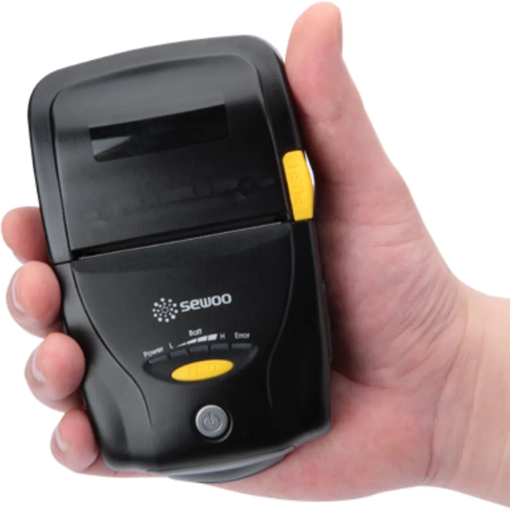 Imagen 2 de Impresora de Tickets Termal Portatil Sewoo LK-P21 Bluetooth c/ Bateria y FP