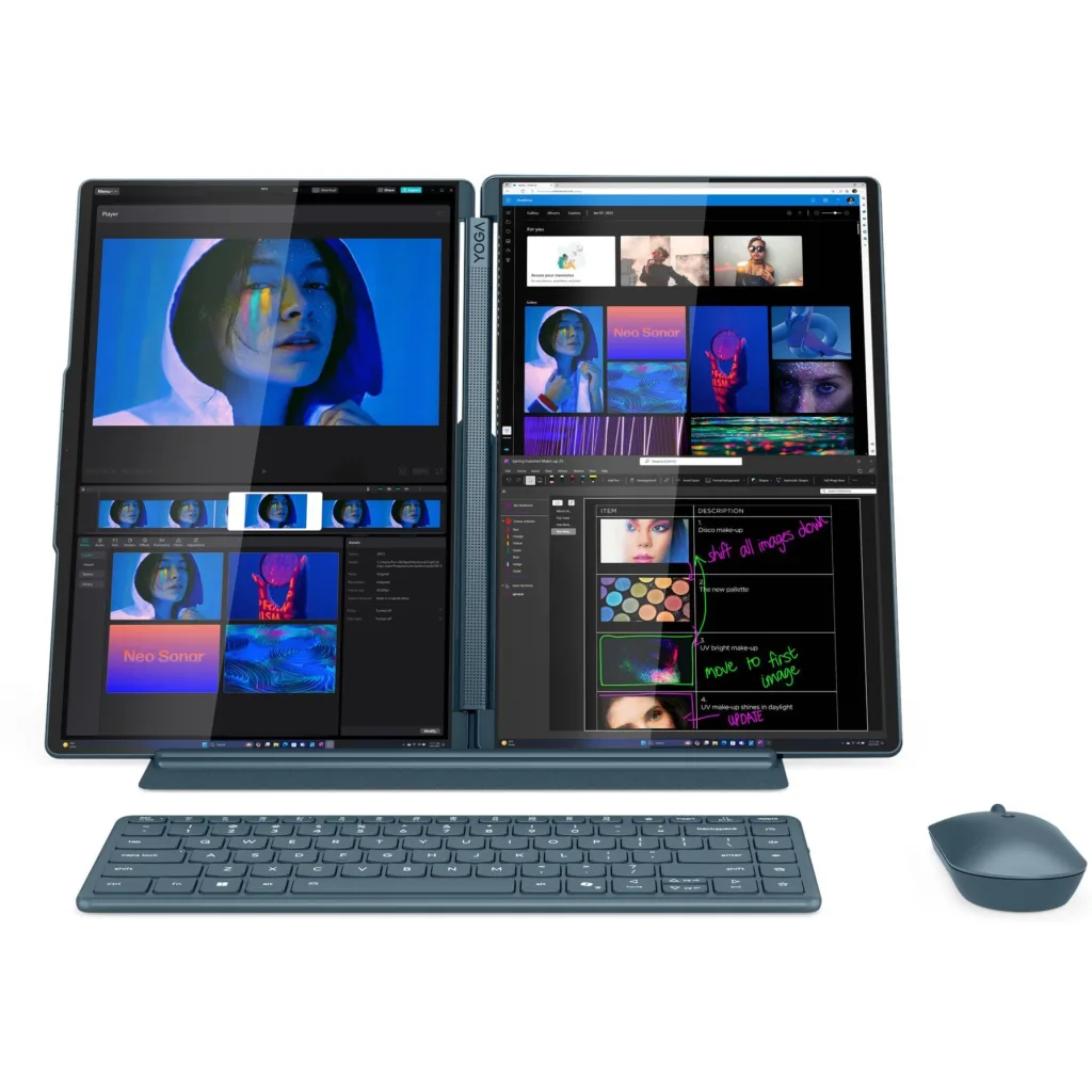Imagen 10 de Notebook Lenovo Yoga 9 14IAH10 Ultra 9 285H 32GB 1TB 2*14" Táctil W11H+Pen