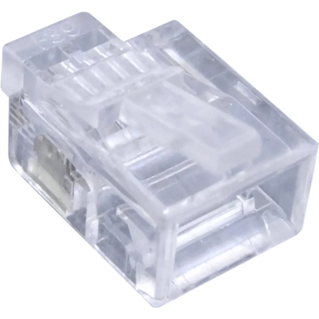 Imagen 1 de 10-unidades RJ12 MMJ DEC 6P6C Macho Conector Crimpeable