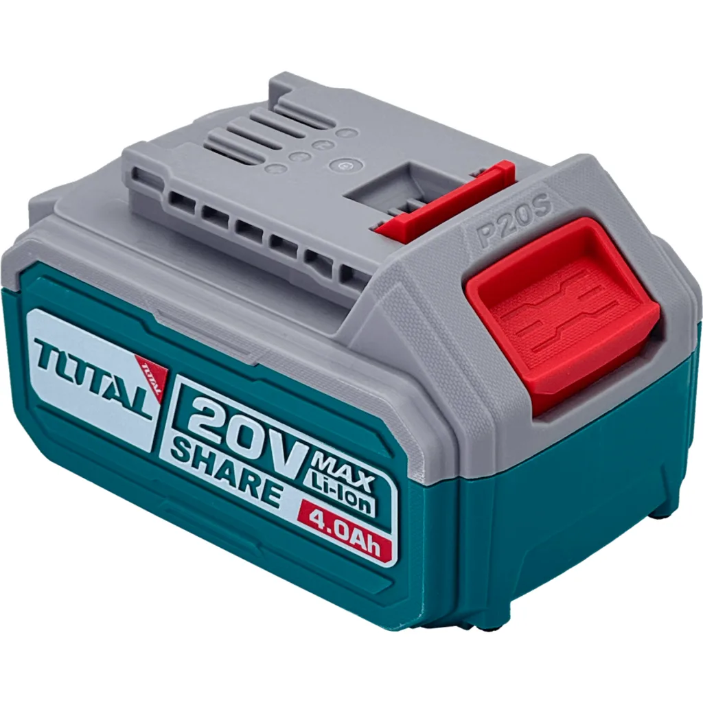 TOTAL Bateria Litio 20V 80Wh Li-ion Recargable 4000mAh P20S TFBLI2002