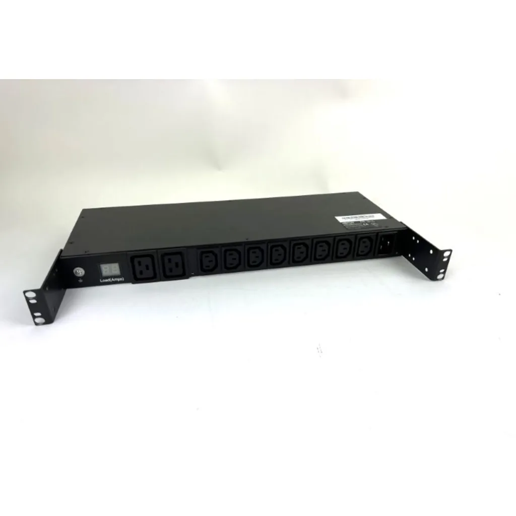 Imagen 2 de PDU 1U 8(C13) 2(C19) 3.8kW 3,6M Medidor Digital Tripplite