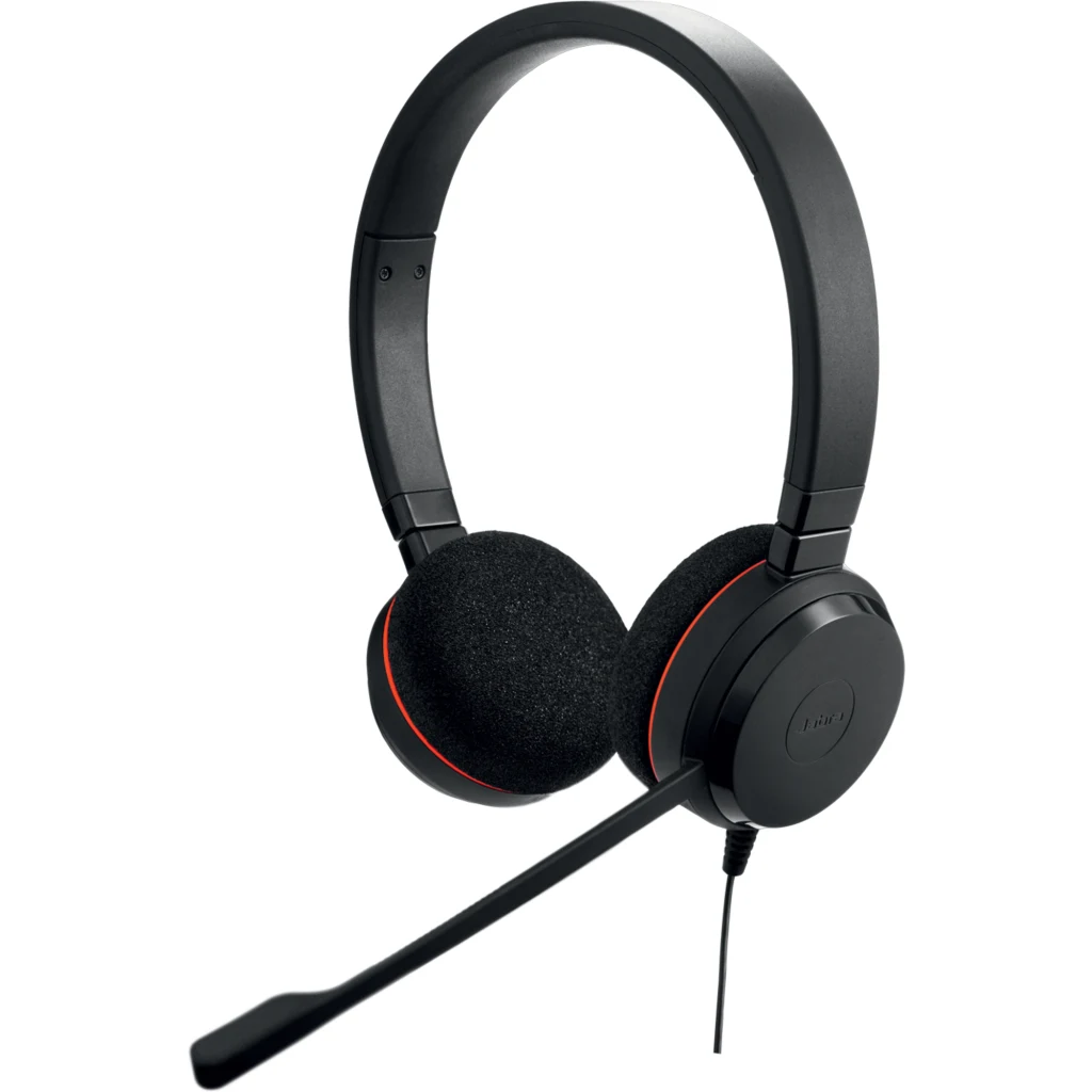 Audífonos Alámbricos Jabra Evolve 20, para Llamadas Profesionales y Oficina USB