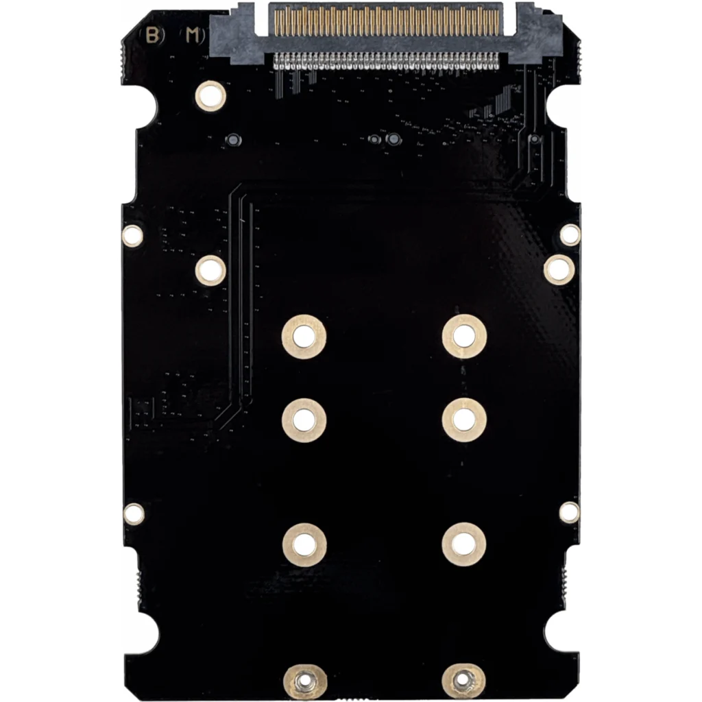 Adaptador M.2 SSD a U.2 SFF-8639 1-NVME 1-NGFF