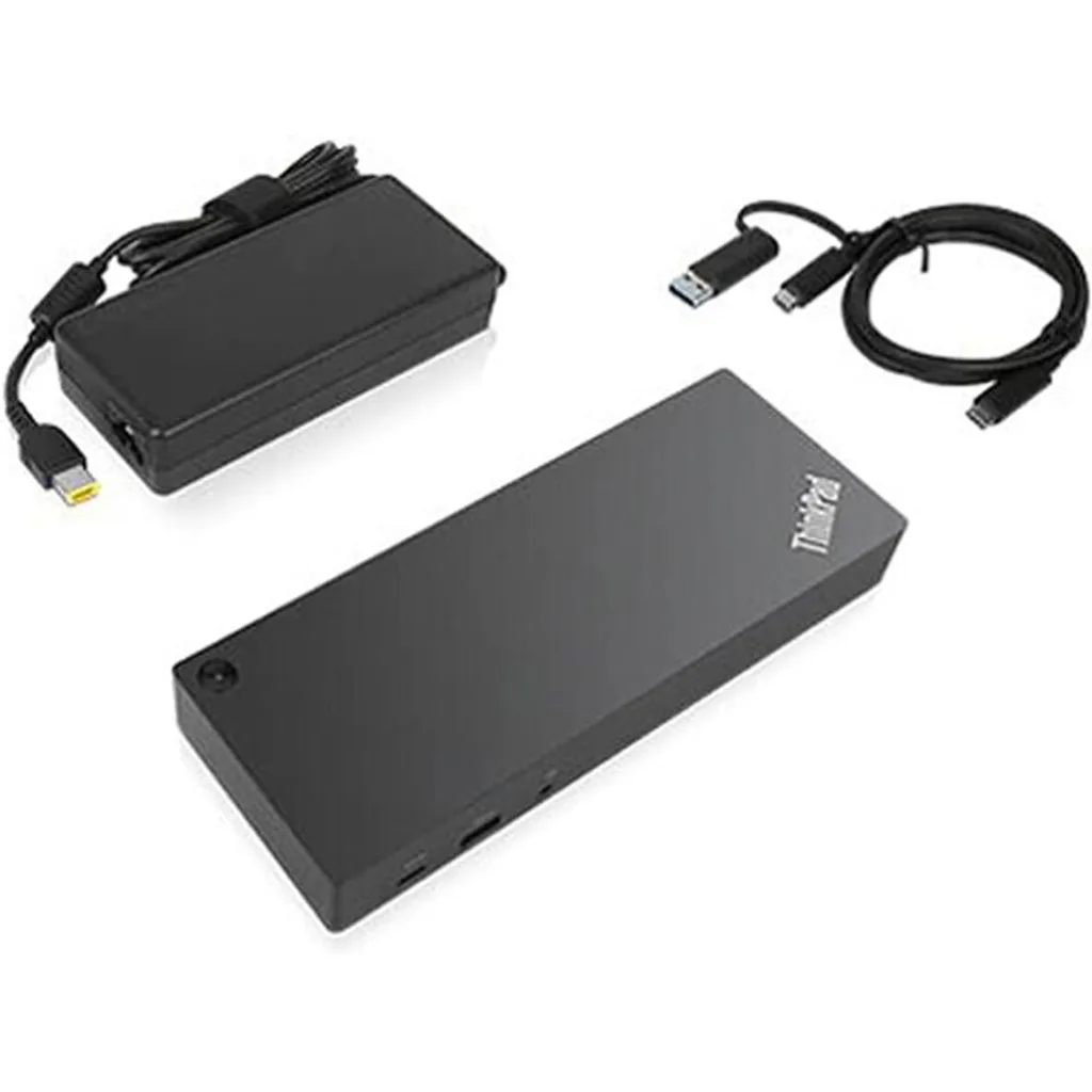Imagen 3 de Docking Station Lenovo ThinkPad Hybrido USB-C USB3.1 USB2.0 HDMI DP LAN US (Nuevo, Caja Abierta)