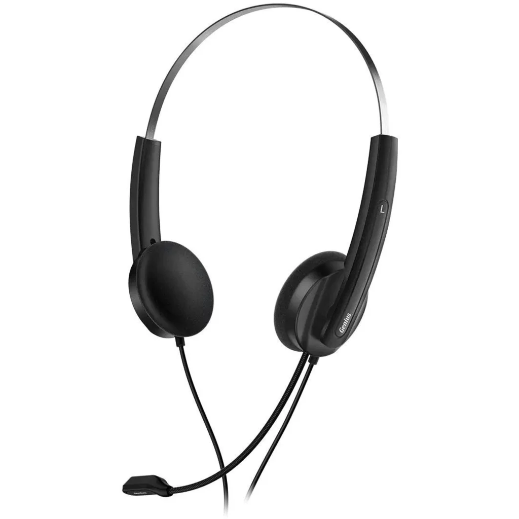 Imagen 1 de GENIUS HEADSET USB CABLE 2,4MT-HS-220U