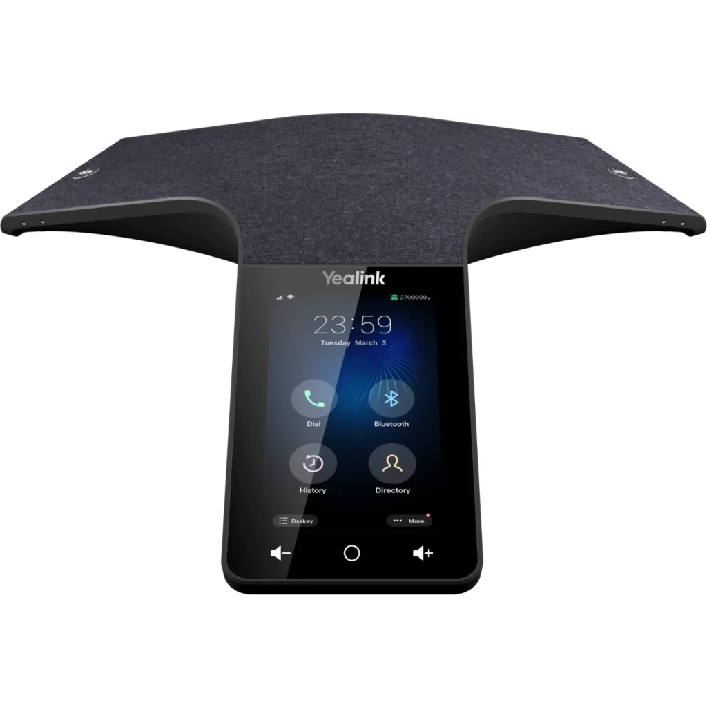 Equipo IP  de audio conferencia HD con S.O. Android (Incluye MIC wireless no transformador)