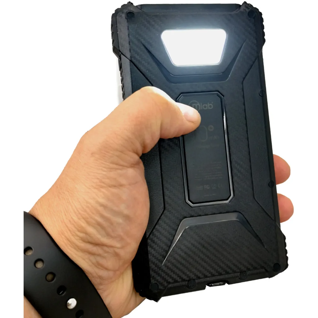 Imagen 1 de MLAB POWERBANK SOLAR 10.000mAh CARGADOR PORTATIL ENERGY SOLAR LIGHT 5 EN 1