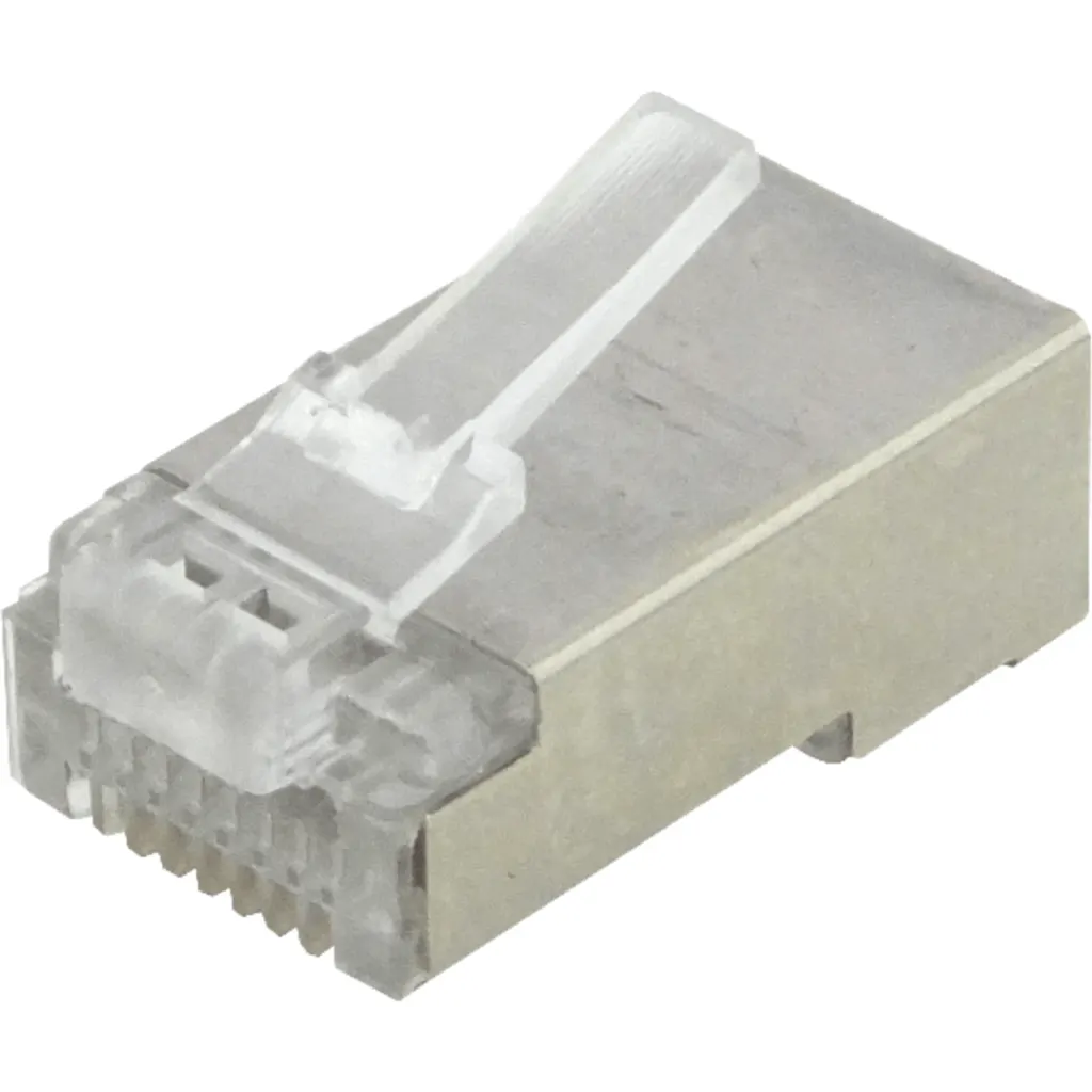 Imagen 3 de Conector RJ-45 XINTYLINK EZ-RJ45, con Orificio CAT6 STP FTP 1.1mm Bolsa 50 Unid